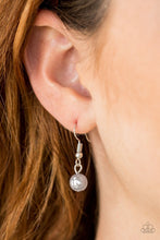 Load image into Gallery viewer, Paparazzi&#39;s Put On Your Party Dress - Silver Pearl necklace
