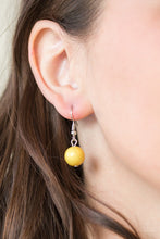 Load image into Gallery viewer, Paparazzi&#39;s CACHE Me Out - Yellow necklace
