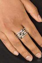 Load image into Gallery viewer, Paparazzi&#39;s Sparkle Showdown - Black ring
