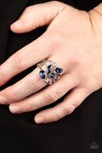 Load image into Gallery viewer, Paparazzi&#39;s Metro Mingle - Blue Ring
