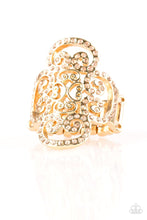 Load image into Gallery viewer, Paparazzi&#39;s Regal Regalia - Gold ring
