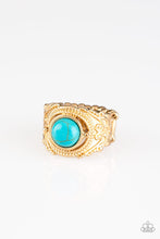 Load image into Gallery viewer, Paparazzi&#39;s Stand Your Ground - Gold ring
