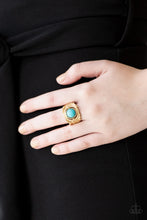 Load image into Gallery viewer, Paparazzi&#39;s Stand Your Ground - Gold ring
