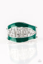 Load image into Gallery viewer, Paparazzi&#39;s Trending Treasure - Green ring
