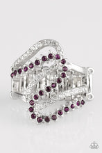 Load image into Gallery viewer, Paparazzi&#39;s Make Waves - Purple ring

