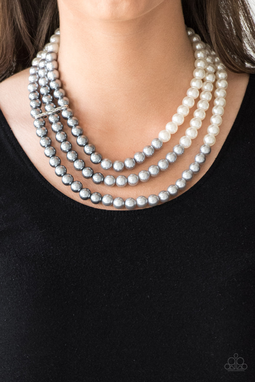 Paparazzi's Times Square Starlet - Multi Pearl necklace