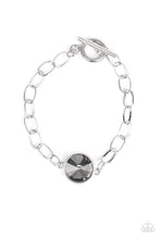 Load image into Gallery viewer, Paparazzi&#39;s All Aglitter - Silver bracelet
