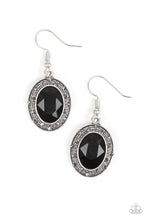 Load image into Gallery viewer, Paparazzi&#39;s East Side Etiquette - Black earrings
