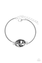 Load image into Gallery viewer, Paparazzi&#39;s Definitely Dashing - Silver bracelet
