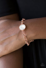 Load image into Gallery viewer, Paparazzi&#39;s All Aglitter - Copper bracelet
