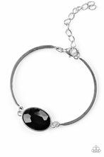 Load image into Gallery viewer, Paparazzi&#39;s Definitely Dashing - Black bracelet
