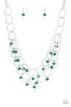 Load image into Gallery viewer, Paparazzi&#39;s Yacht Tour - Green necklace
