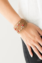 Load image into Gallery viewer, Paparazzi&#39;s Colorfully Coachella - Red Urban bracelet
