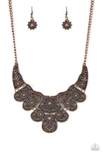 Load image into Gallery viewer, Paparazzi&#39;s Mess With The Bull - Copper necklace
