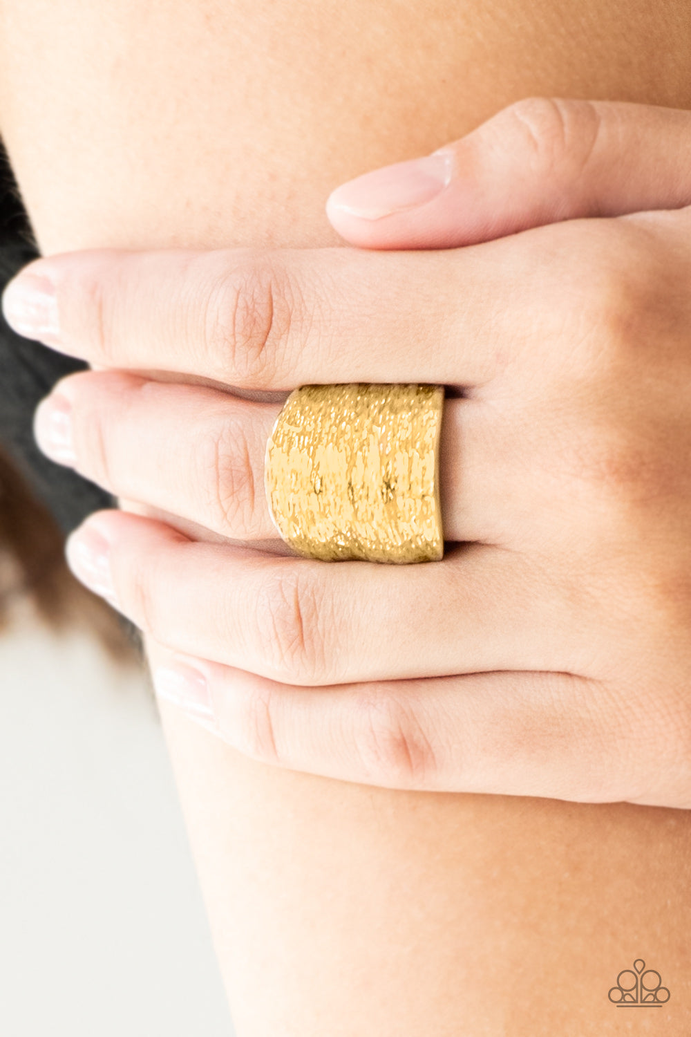 Paparazzi's Paleo Patterns - Gold ring