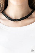 Load image into Gallery viewer, Paparazzi&#39;s Track Tracker - Black Urban necklace
