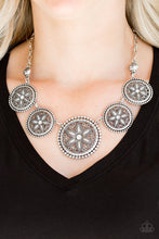 Load image into Gallery viewer, Paparazzi&#39;s Written In The STAR LILIES - White necklace
