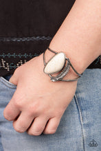 Load image into Gallery viewer, Paparazzi&#39;s Out In the Wild - White bracelet
