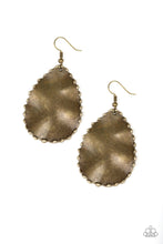 Load image into Gallery viewer, Paparazzi&#39;s Trail Ware - Brass earrings
