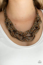 Load image into Gallery viewer, Paparazzi&#39;s City Catwalk - Copper Seed Beads necklace
