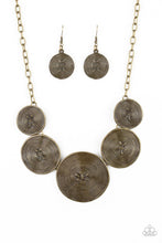 Load image into Gallery viewer, Paparazzi&#39;s Deserves A Medal - Brass necklace
