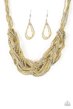 Load image into Gallery viewer, Paparazzi&#39;s City Catwalk - Gold Seed Beads necklace
