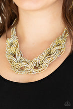 Load image into Gallery viewer, Paparazzi&#39;s City Catwalk - Gold Seed Beads necklace
