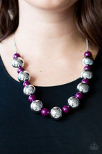 Load image into Gallery viewer, Paparazzi&#39;s Top Pop - Purple necklace
