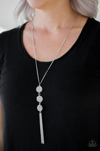 Load image into Gallery viewer, Paparazzi&#39;s Triple Shimmer - White necklace
