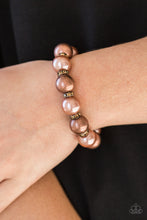Load image into Gallery viewer, Paparazzi&#39;s So Not Sorry - Copper Pearl bracelet
