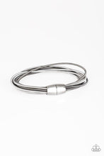 Load image into Gallery viewer, Paparazzi&#39;s Mainstream Maverick - Silver bracelet
