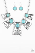 Load image into Gallery viewer, Paparazzi&#39;s Cougar - Blue necklace
