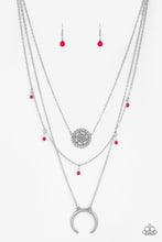 Load image into Gallery viewer, Paparazzi&#39;s Lunar Lotus - Pink necklace
