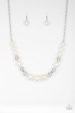 Load image into Gallery viewer, Paparazzi&#39;s Take Note - White Pearl necklace
