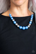 Load image into Gallery viewer, Paparazzi&#39;s Take Note - Blue Pearl necklace
