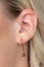 Load image into Gallery viewer, Paparazzi&#39;s Keep Your Eye On the Pendulum - Copper necklace
