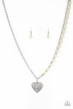 Load image into Gallery viewer, Paparazzi&#39;s Forever In My Heart - Yellow Pearl necklace
