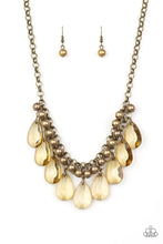 Load image into Gallery viewer, Paparazzi&#39;s Fashionista Flair - Brass necklace
