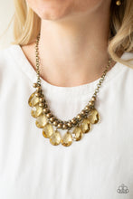 Load image into Gallery viewer, Paparazzi&#39;s Fashionista Flair - Brass necklace

