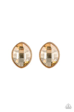 Load image into Gallery viewer, Paparazzi&#39;s Movie Star Sparkle - Gold post earrings
