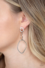Load image into Gallery viewer, Paparazzi&#39;s Twisted Trio - Silver post earrings
