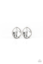 Load image into Gallery viewer, Paparazzi&#39;s Movie Star Sparkle - White post earrings
