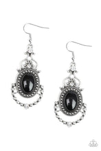 Load image into Gallery viewer, Paparazzi&#39;s Cameo and Juliet - Black earrings
