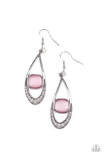 Load image into Gallery viewer, Paparazzi&#39;s The Greatest GLOW On Earth - Pink earrings
