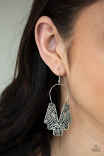 Load image into Gallery viewer, Paparazzi&#39;s Alternative ARTIFACTS - Silver earrings
