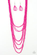 Load image into Gallery viewer, Paparazzi&#39;s Totally Tonga - Pink Seed Beads necklace
