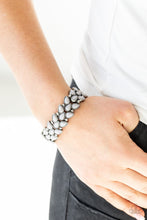 Load image into Gallery viewer, Paparazzi&#39;s Vintage Venture - Silver bracelet
