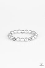 Load image into Gallery viewer, Paparazzi&#39;s Poised For Perfection - Silver Pearl bracelet
