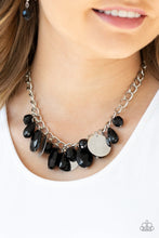 Load image into Gallery viewer, Paparazzi&#39;s Treasure Shore - Black necklace
