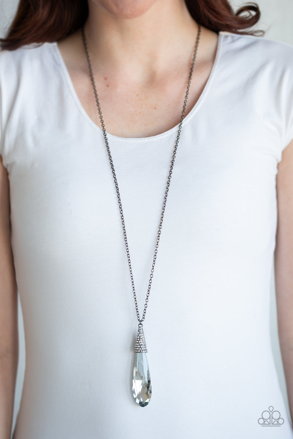 Paparazzi's Jaw-Droppingly Jealous - Black necklace